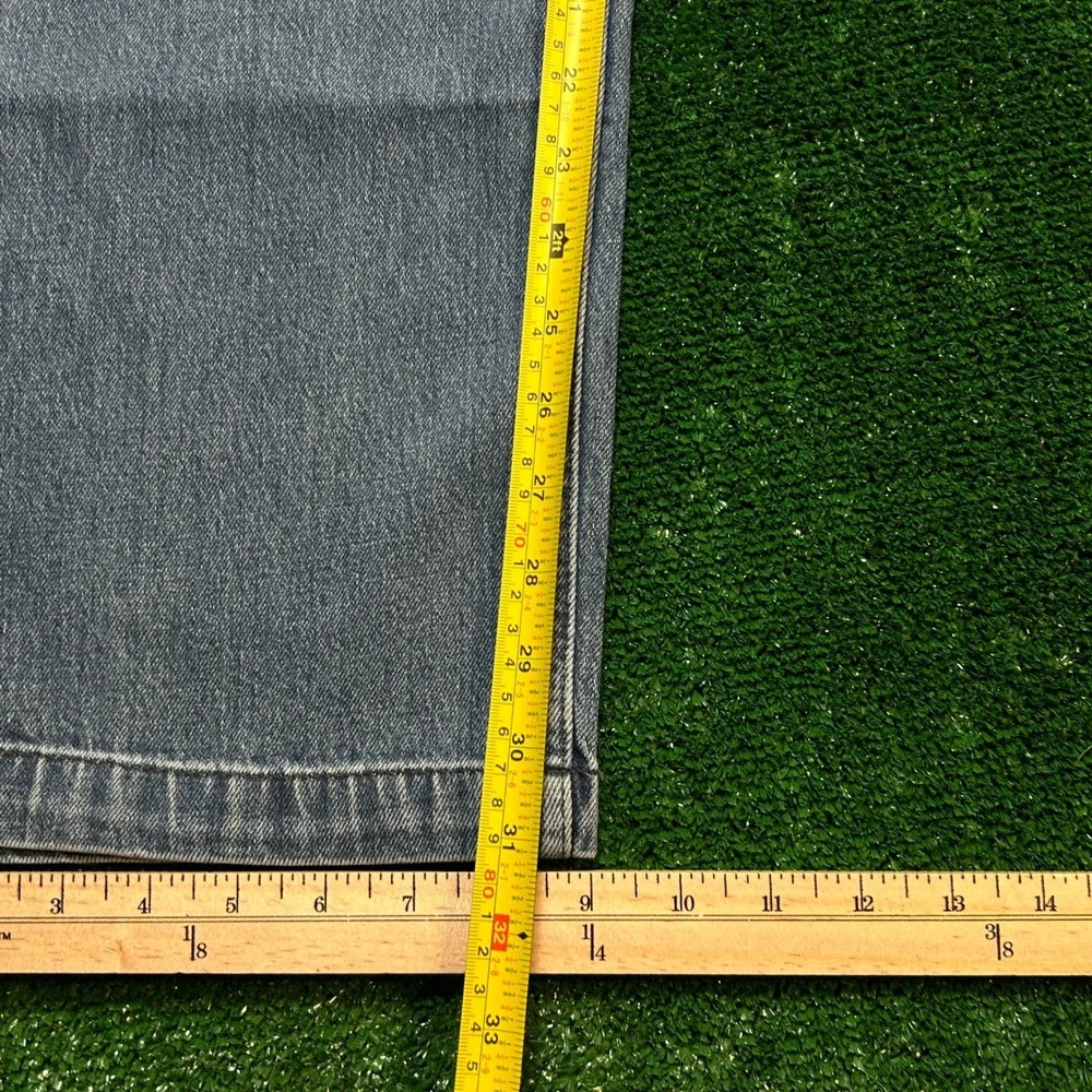 Timberland x AE Denim Double Knee Baggy Carpenter Jeans Blue 34x34